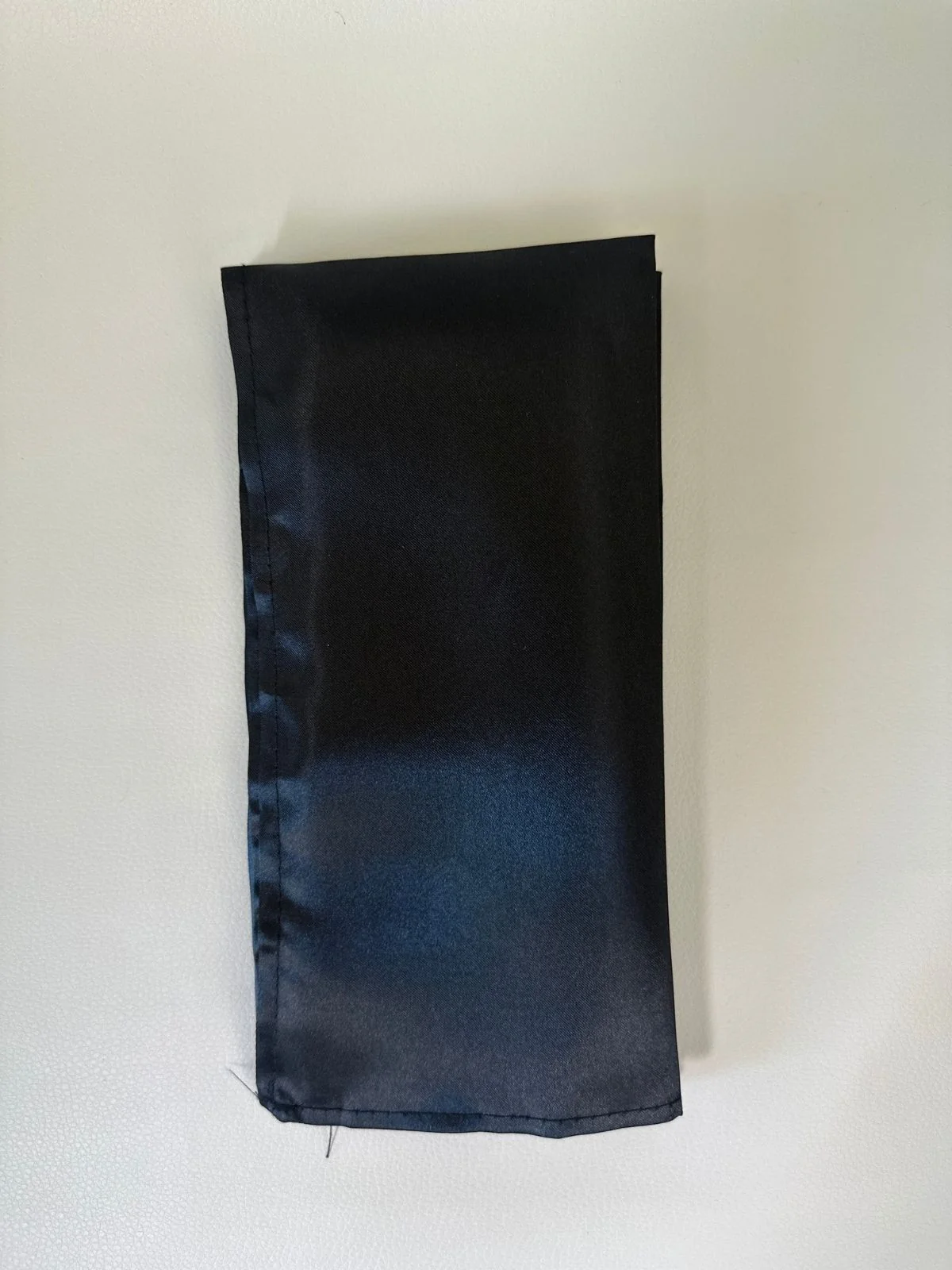 Black Satin Napkin - Image 1
