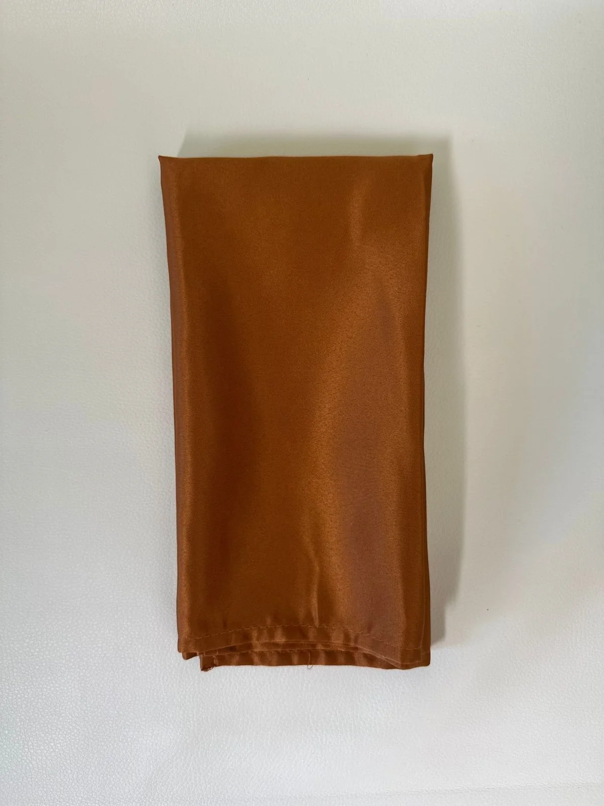Terracotta Satin Napkin - Image 1