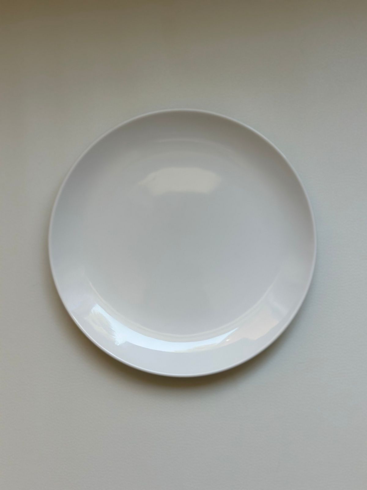 White Coupe Salad Plate - Image 2