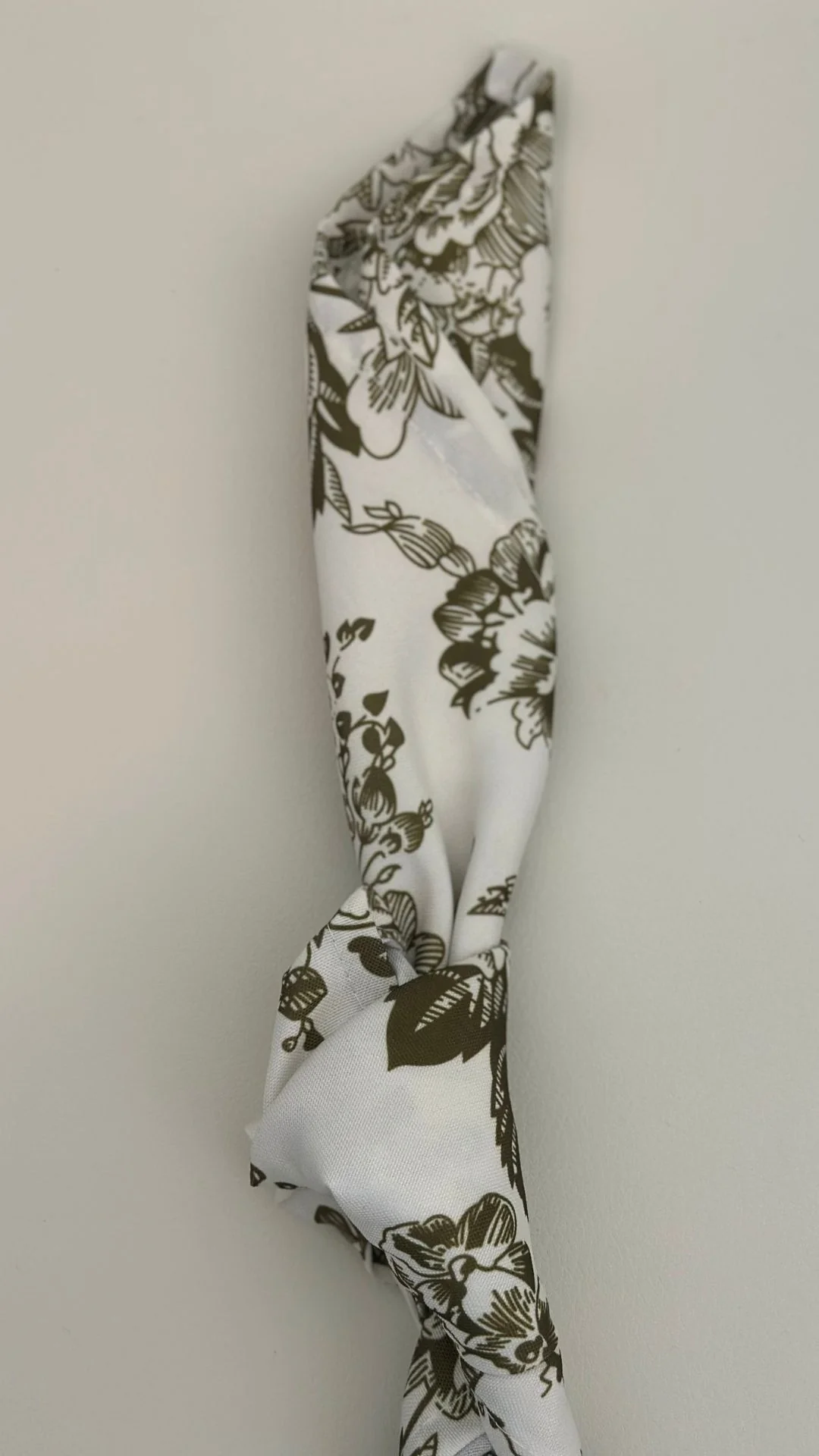 Olive Floral Napkin - Image 1