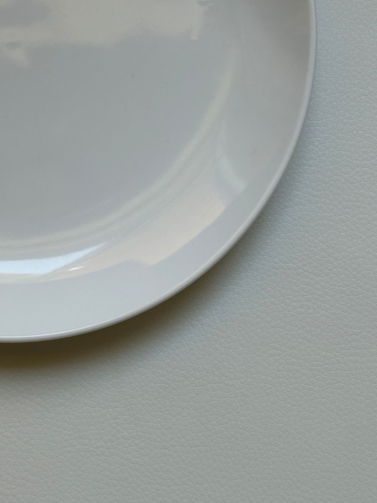 White Coupe Salad Plate - Image 3