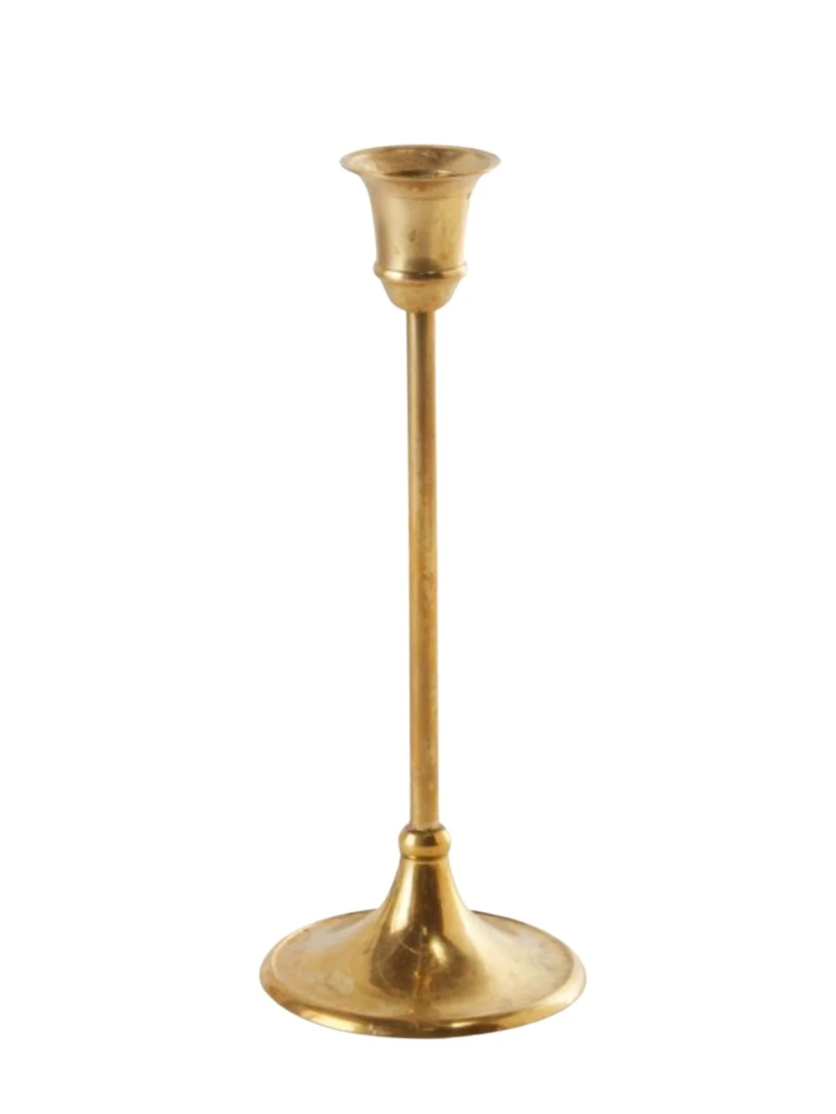 Medium Gold Candle Holder
