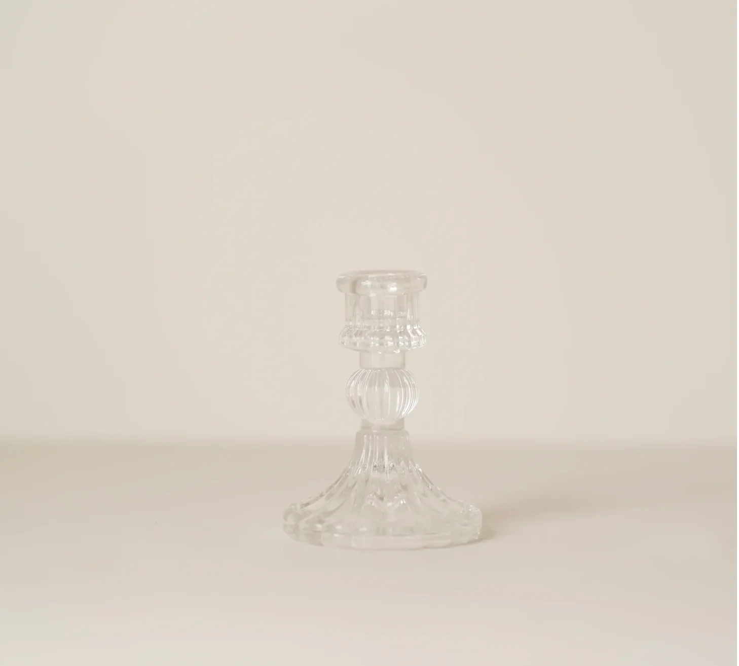 Glass Candle Holder