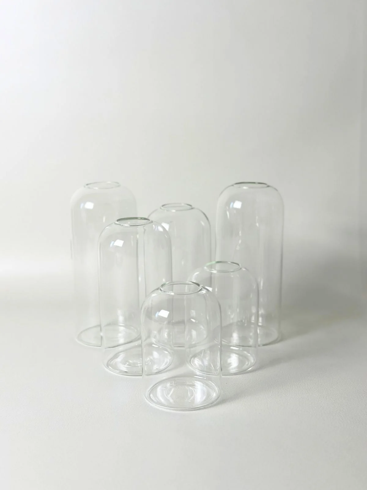 Assorted Glass Bud Vases