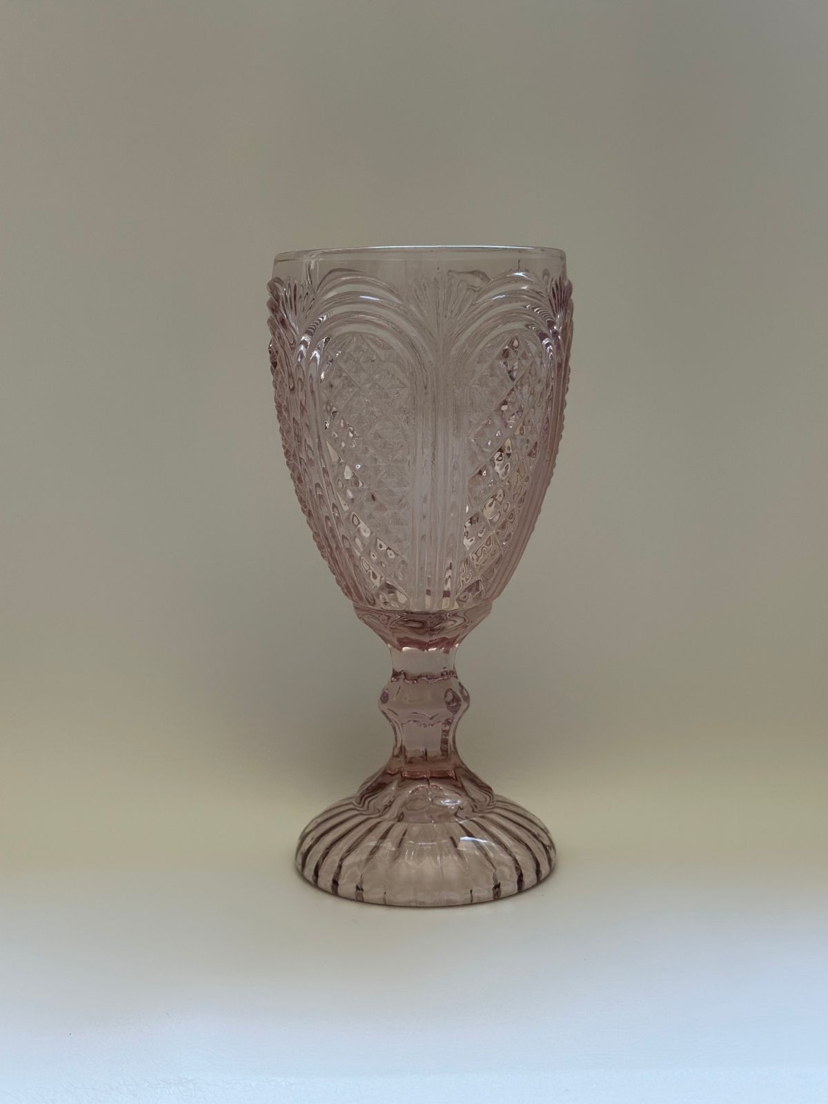 Heirloom Pink Goblet - Image 1
