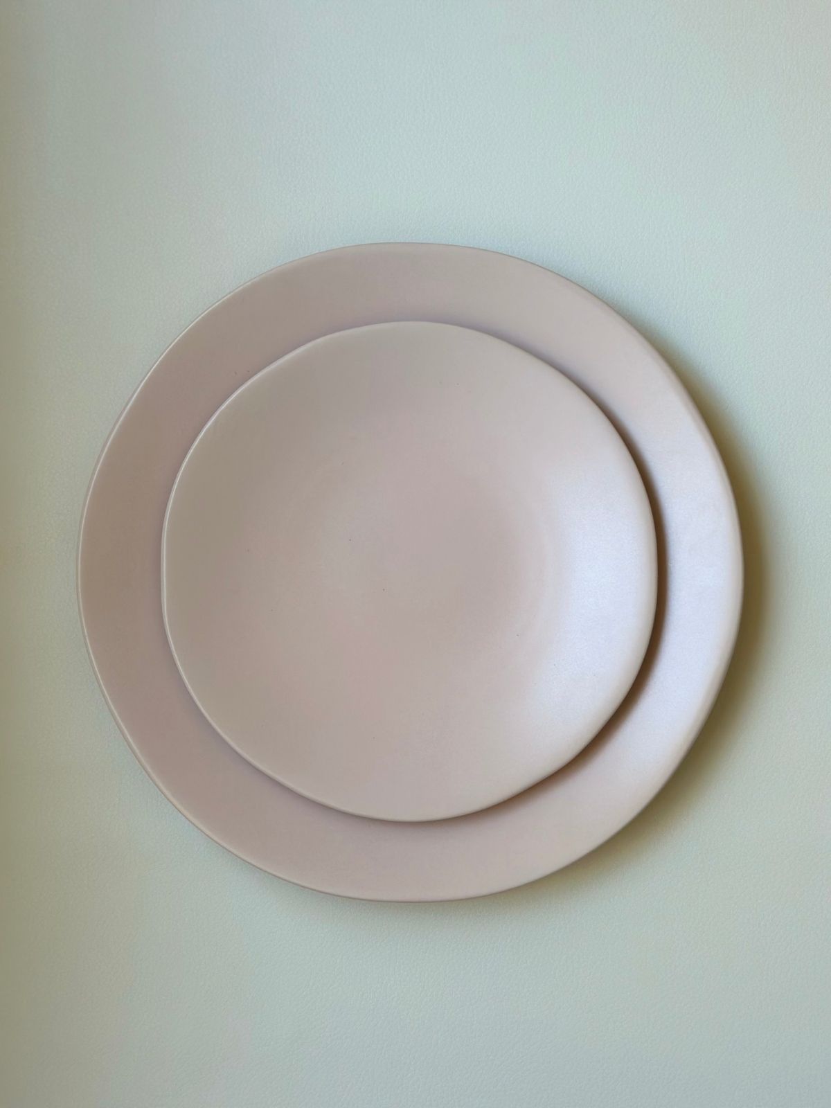 Matte Blush Salad Plate - Image 2