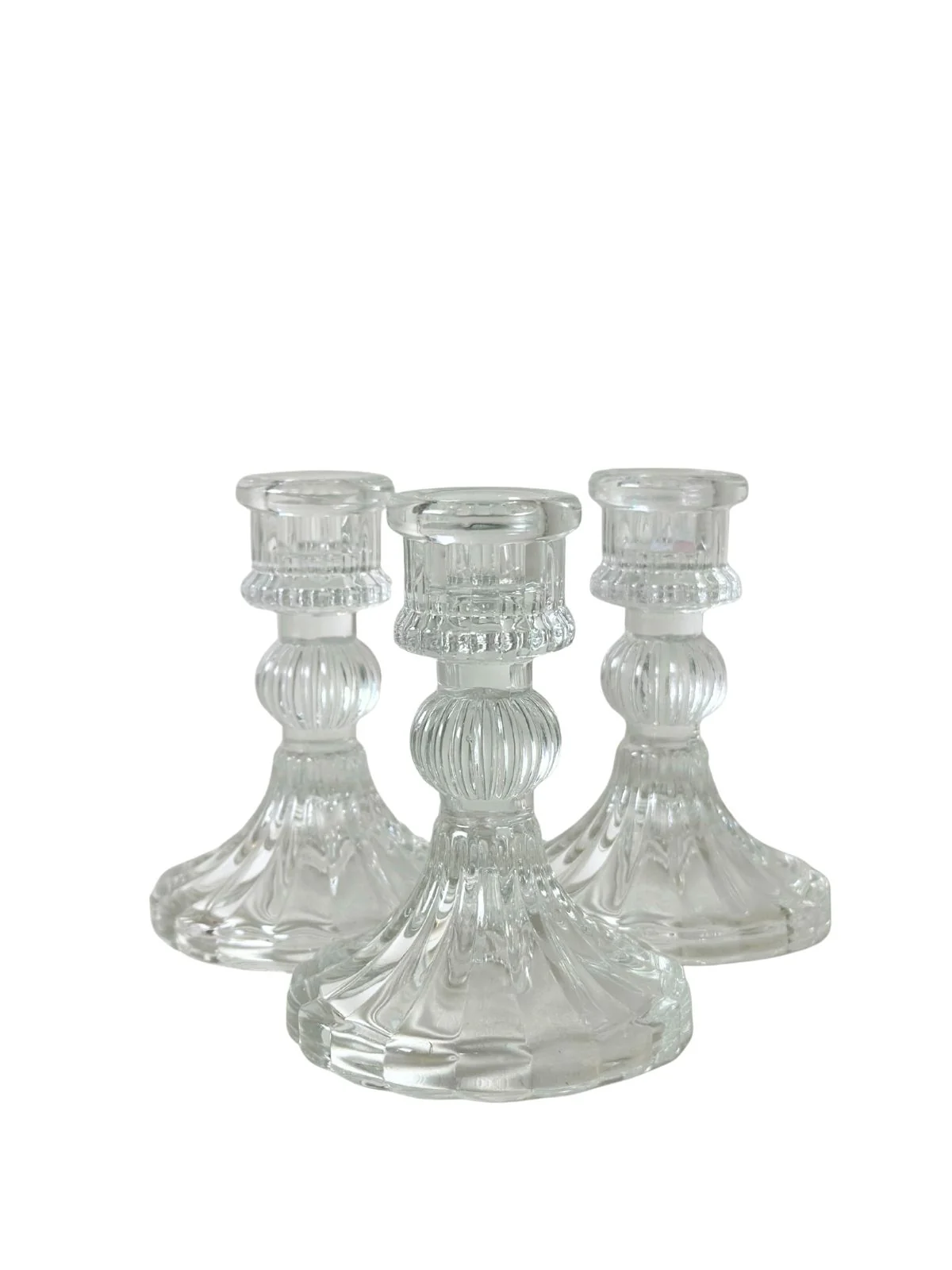 Glass Candle Holder